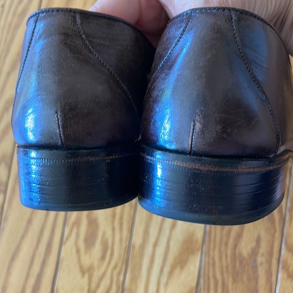 Bally Switzerland Leather Loafers UK 6.5/US 7.5 (American) Dark Brown - Picture 11 of 16